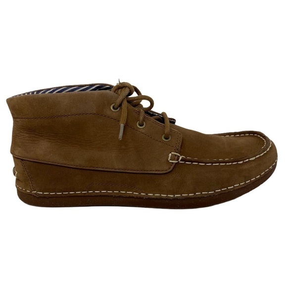 UGG Brown Suede Chukka Boots with Moccasin Stitching main image 4